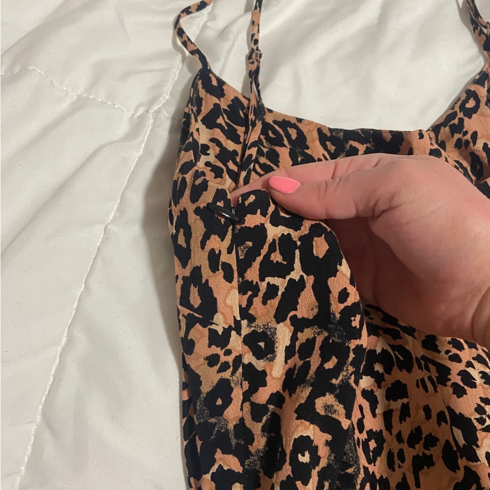 Aritzia Wilfred Isabelle Leopard Print Mini Dress… - image 5